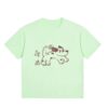 Doodle Puppy Animal T-Shirt — Light Green
