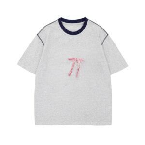 Fashion Loose Bow T-Shirt
