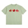 Red Apple Casual T-Shirt — Matcha Green