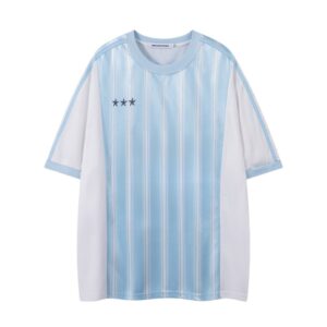 Casual Blue Oversized T-Shirt